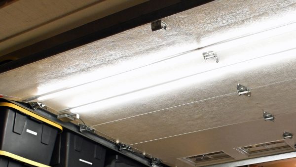 garage door mounted lighting illumibar